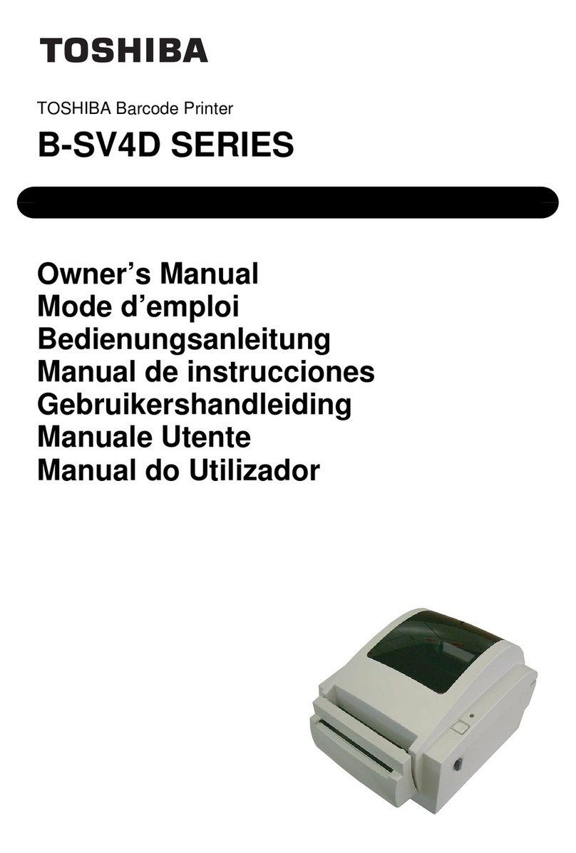 Toshiba B-SV4D Series User manual Toshiba B-SV4D Series User manual