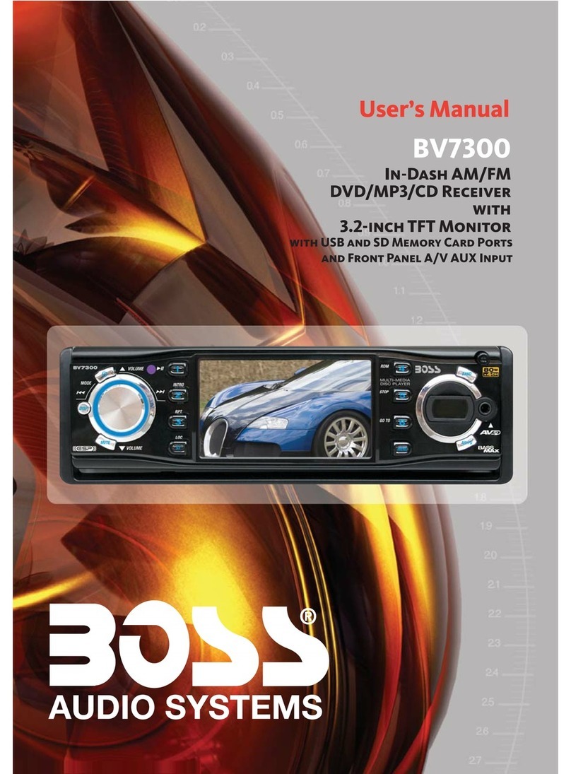 Boss Audio Systems BV7300 user manual