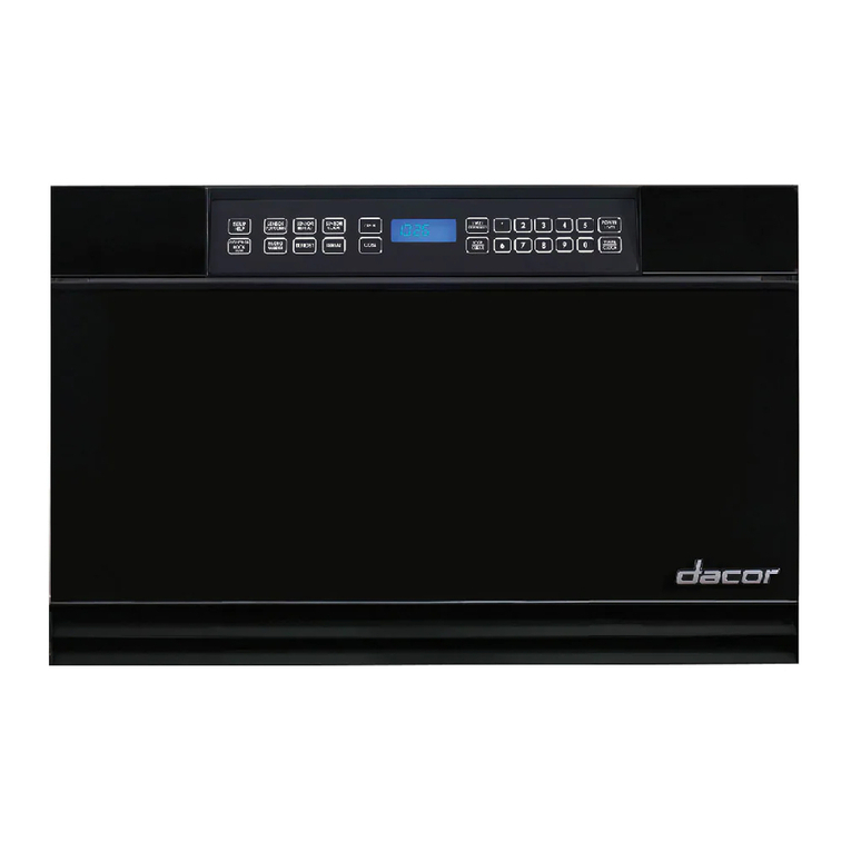 Dacor MMD24S Service manual