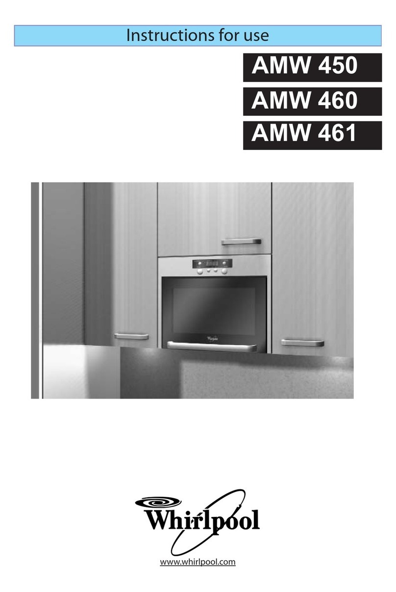 Whirlpool AMW 450 Instructions for use