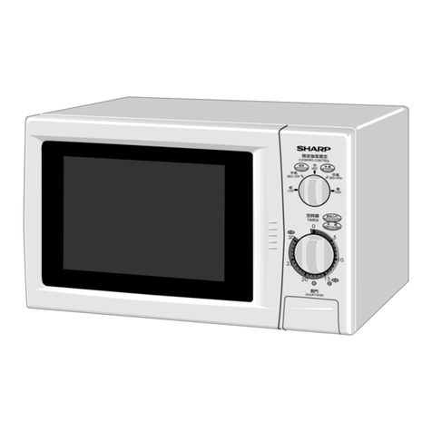 Sharp R-210A Service manual