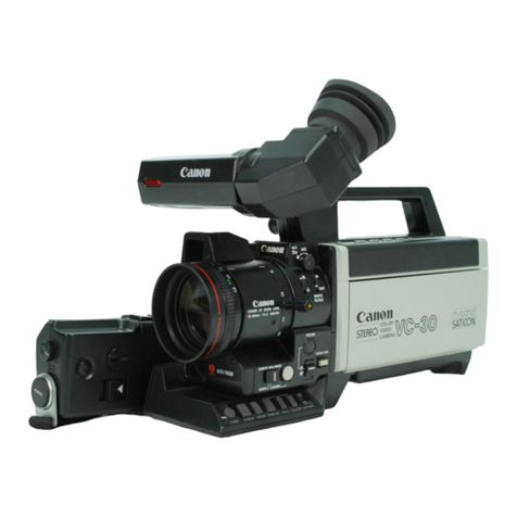 Canon VC 30 User manual