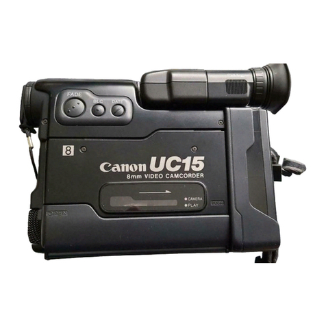 Canon UC 15 User manual