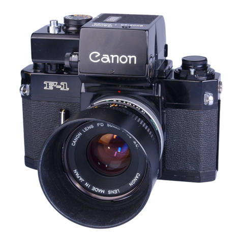 Canon F-1 User manual