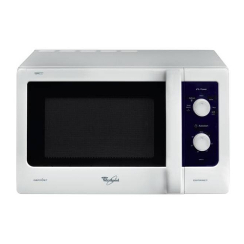 Whirlpool MWD 202 User manual