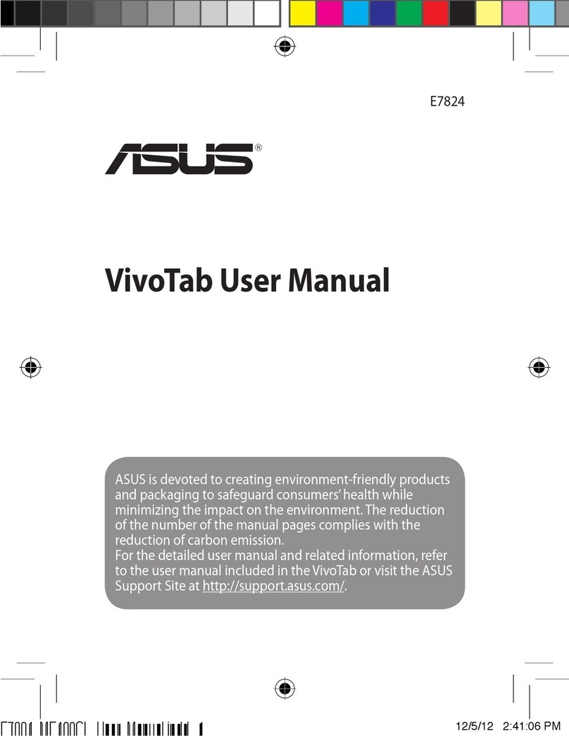 Asus Vivo Tab E7824 User manual