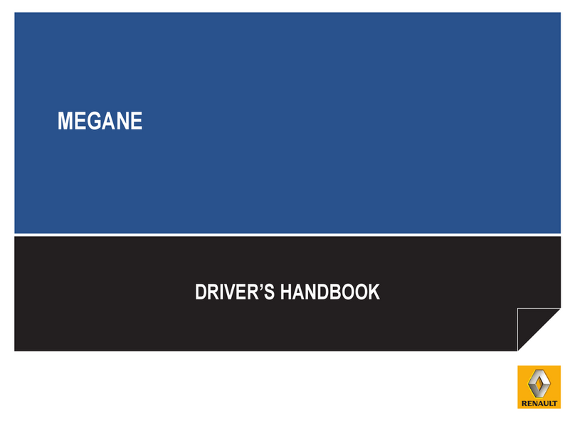 Renault Megane Berline User manual Renault Megane Berline User manual