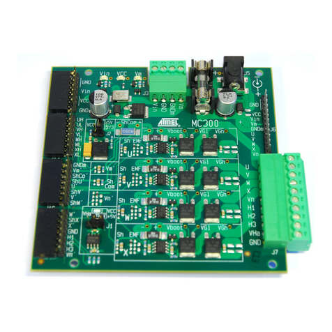 Atmel 8-bit AVR Microcontrollers AVR430: MC300 User manual