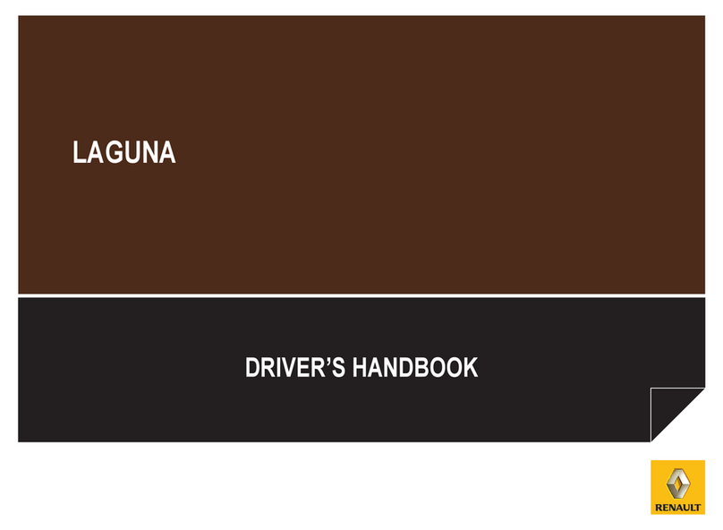 Renault LAGUNA User manual Renault LAGUNA User manual