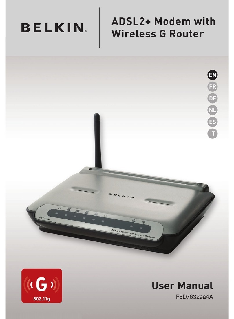 Belkin F5D7632EA4A User manual