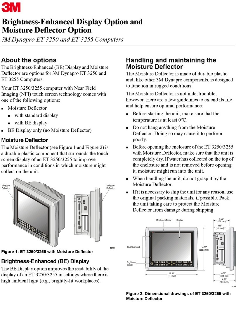 3M Dynapro ET 3250 User manual