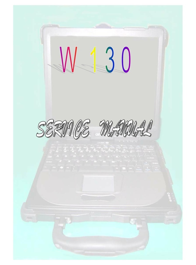 MiTAC Getac W130 Service manual