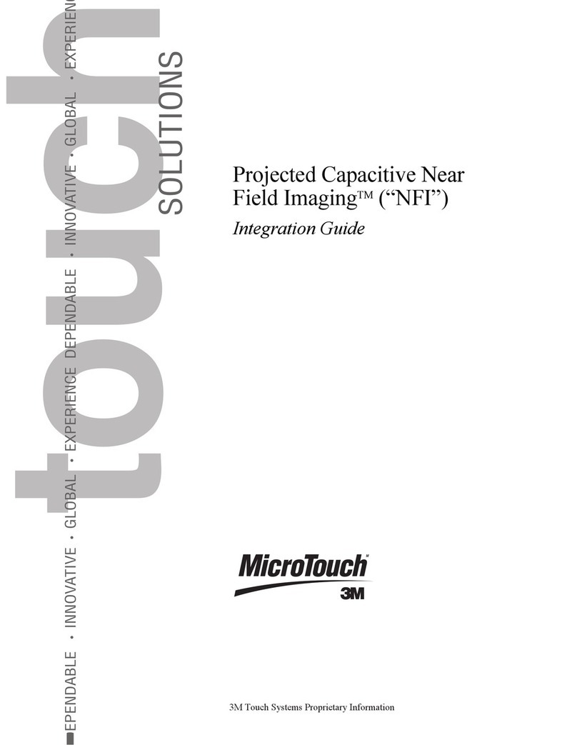 3M MicroTouch Near Field Imaging (NFI) Integration guide