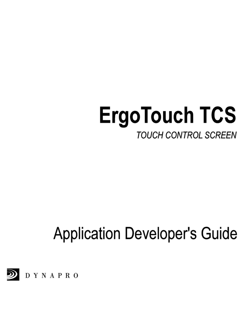 Dynapro Technologies Dynapro ET TCS Application developer's guide Dynapro Technologies Dynapro ET TCS Application developer's guide