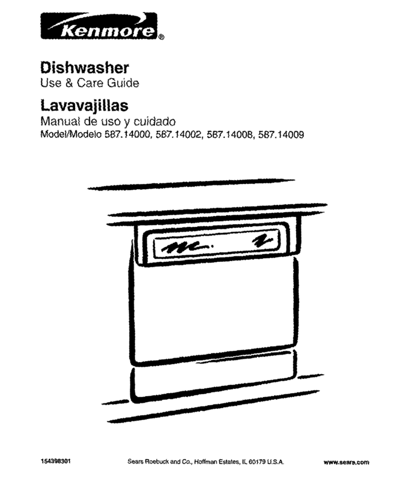 Kenmore 587.14000 Use & care guide
