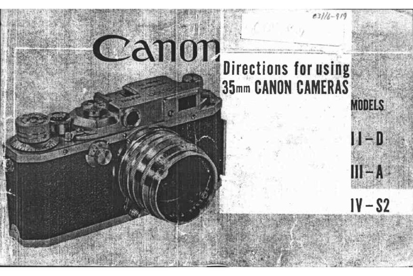 Canon II-D Directions for using