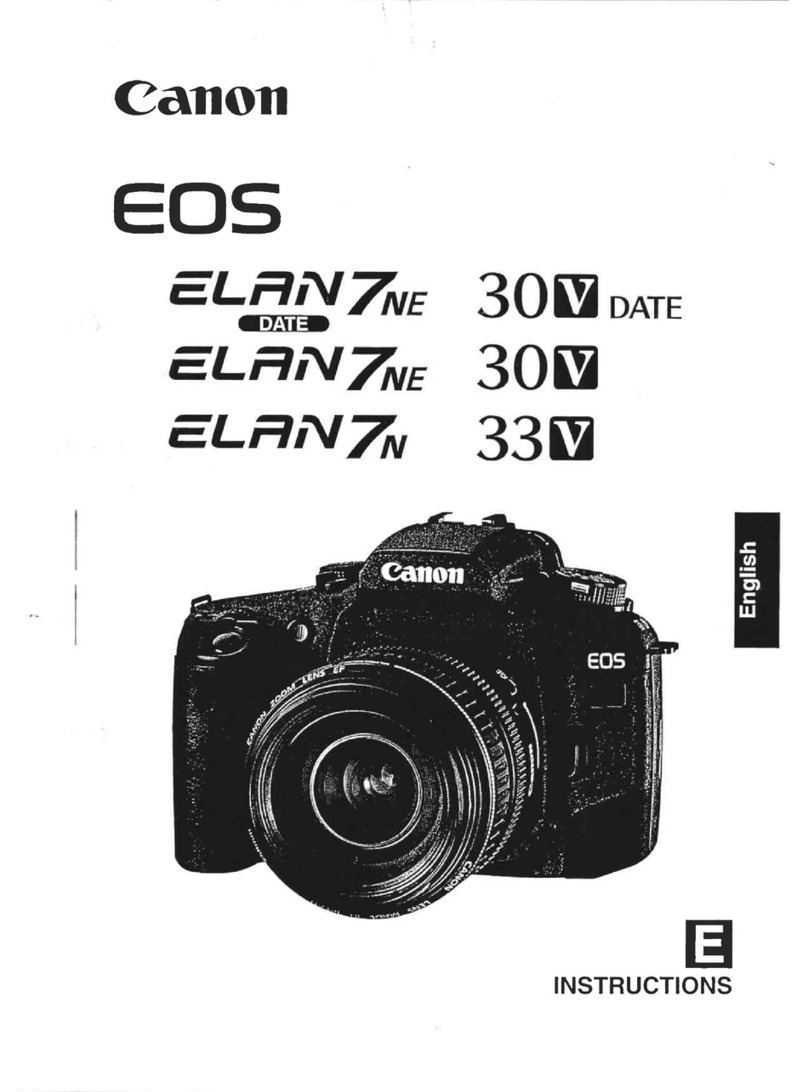 Canon Elan 7 NE 30V Date User manual