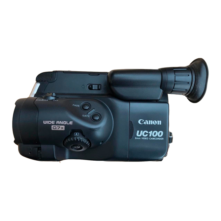 Canon UC 100 instruction manual