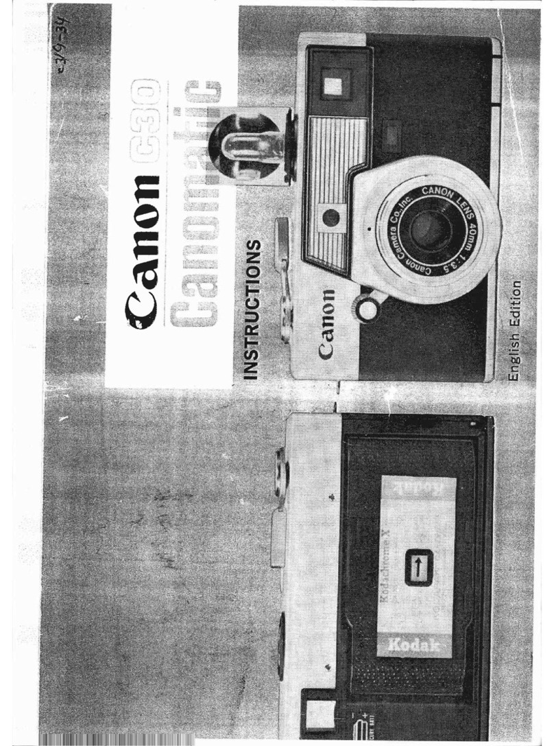 Canon Canomatic C30 User manual