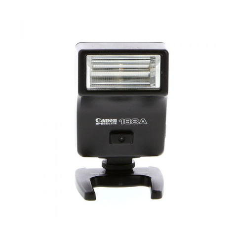 Canon Speedlite 188A instructions