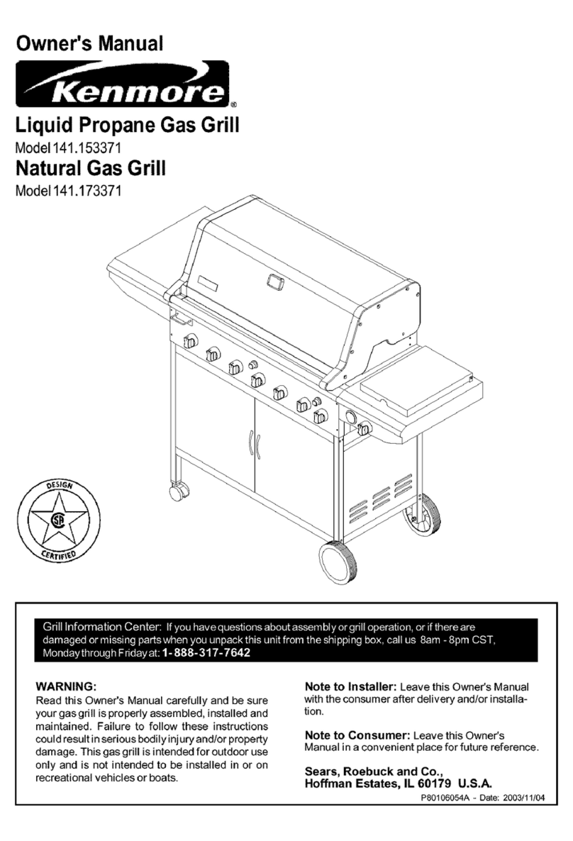 Kenmore 141.153371 owner's manual