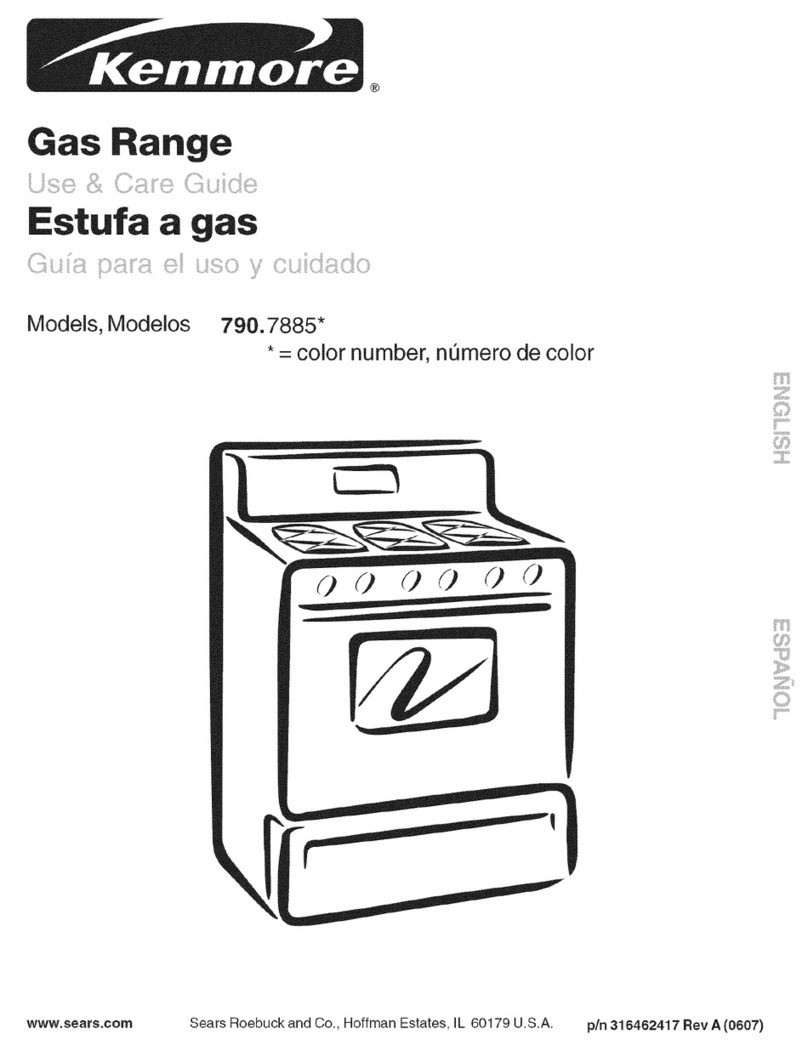 Kenmore 790.7885 Series Use & care guide