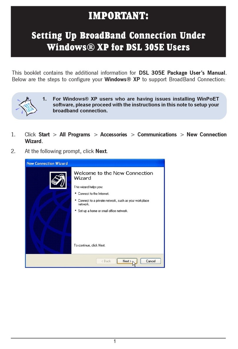 Aztech 305E installation manual