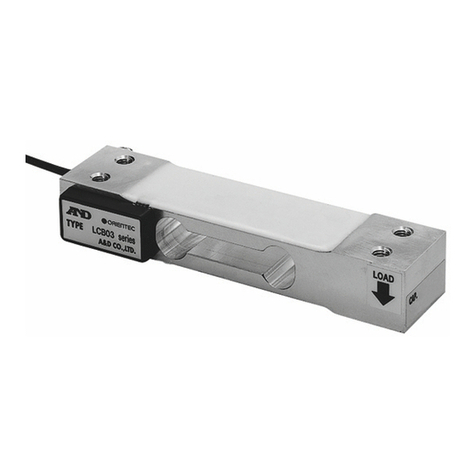 A&D LCB03 Series User manual