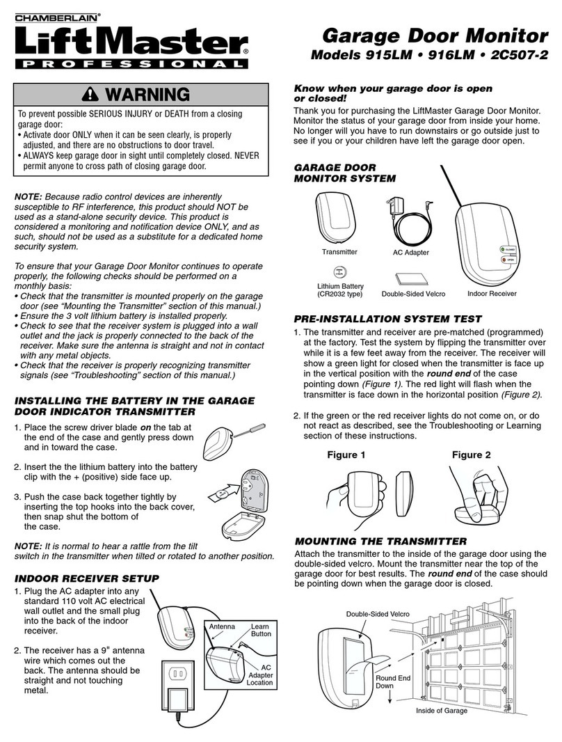 Chamberlain 15LM user manual