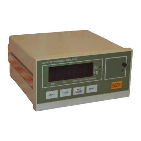 A&D AD-4323 User manual