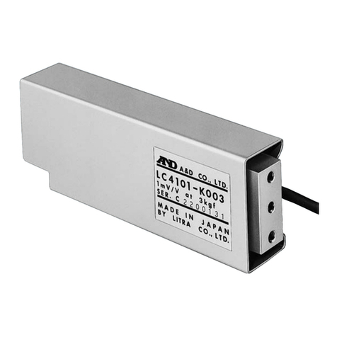 A&D LC-4101 Series User manual