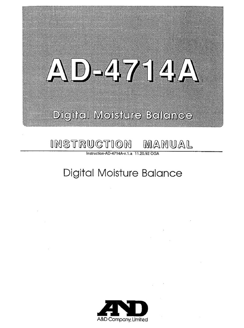 A&D AD-4714A instruction manual