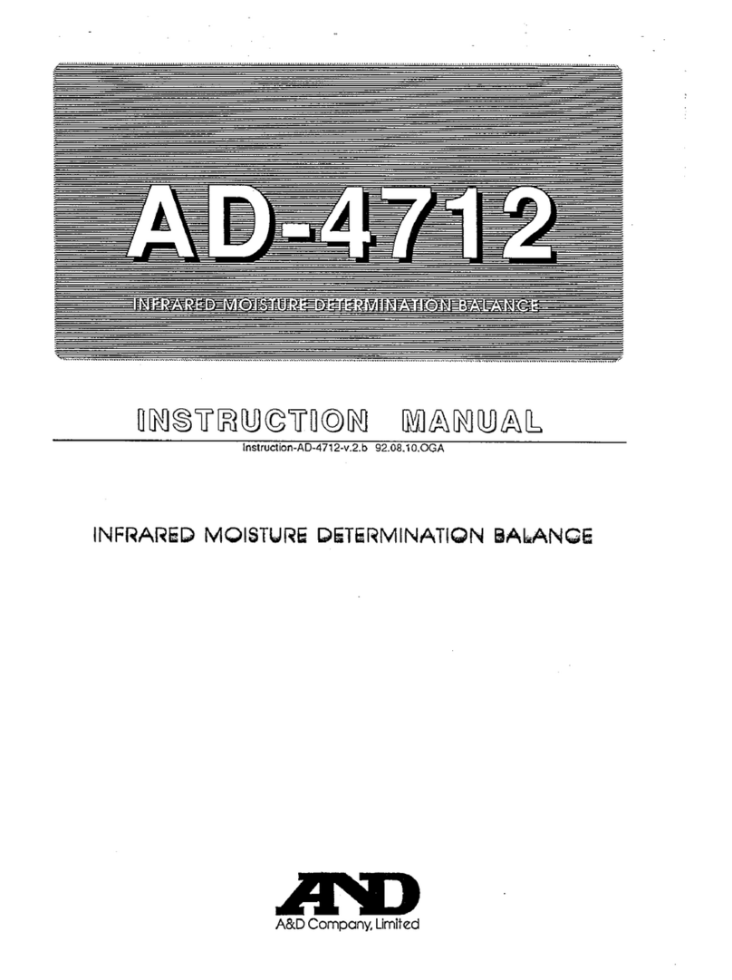 A&D AD-4712 instruction manual