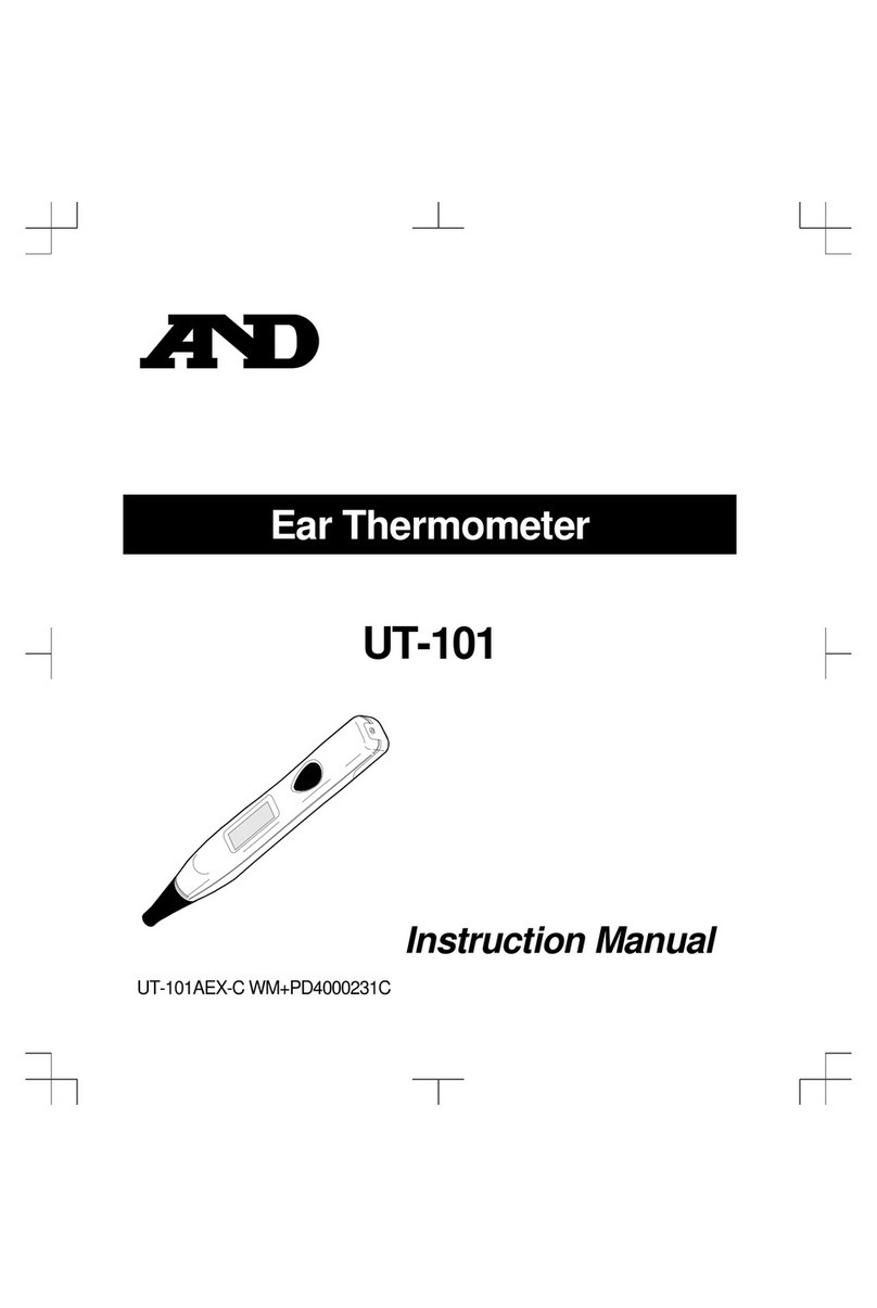 A&D UT-101 User manual