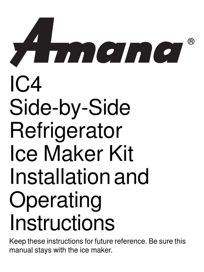 Amana IC4 User manual