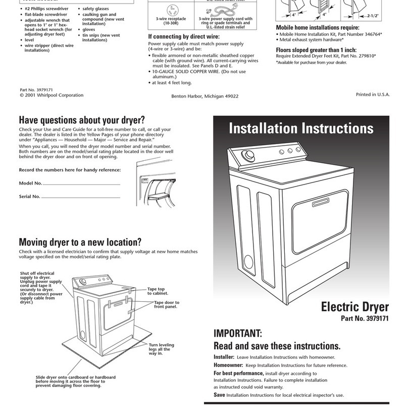 Whirlpool 3979171 installation instructions Whirlpool 3979171 installation instructions
