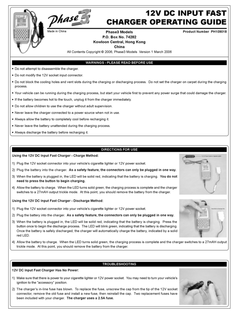 Phase3 PH109018 operating guide