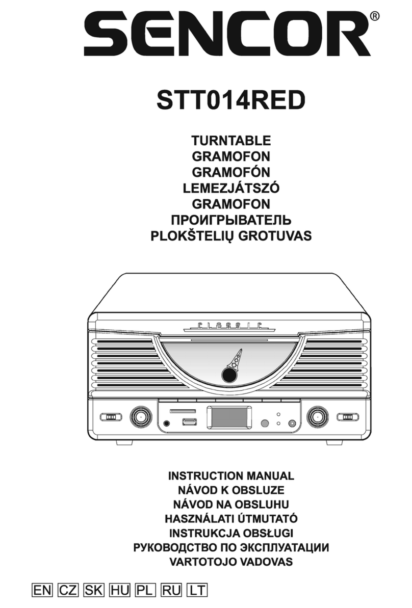 Sencor STT014RED instruction manual