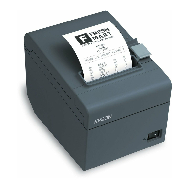 Epson TM-T20 User manual