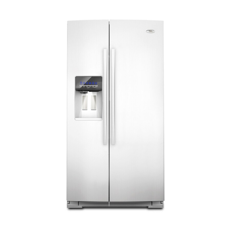 Whirlpool GSF26C5EXW User manual