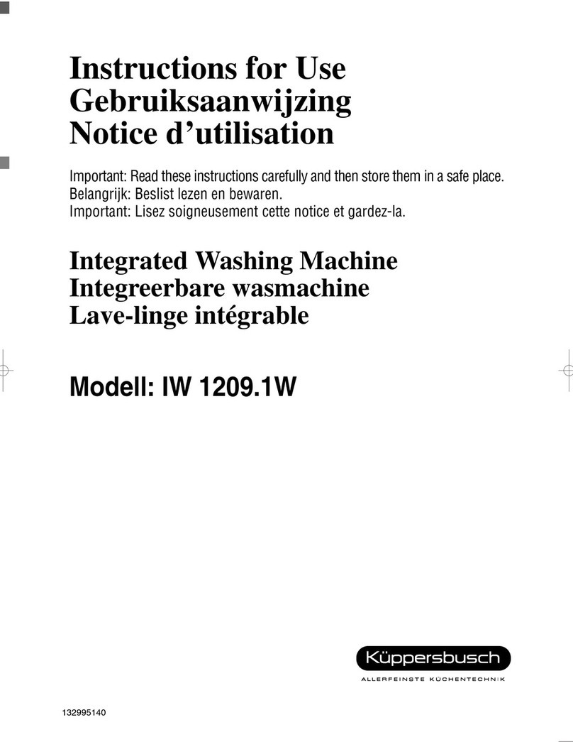 Kuppersbusch IW 1209.1W Instructions for use