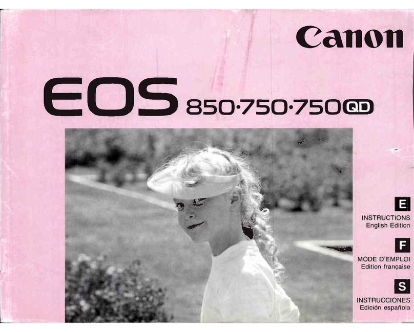 Canon EOS 850 User manual