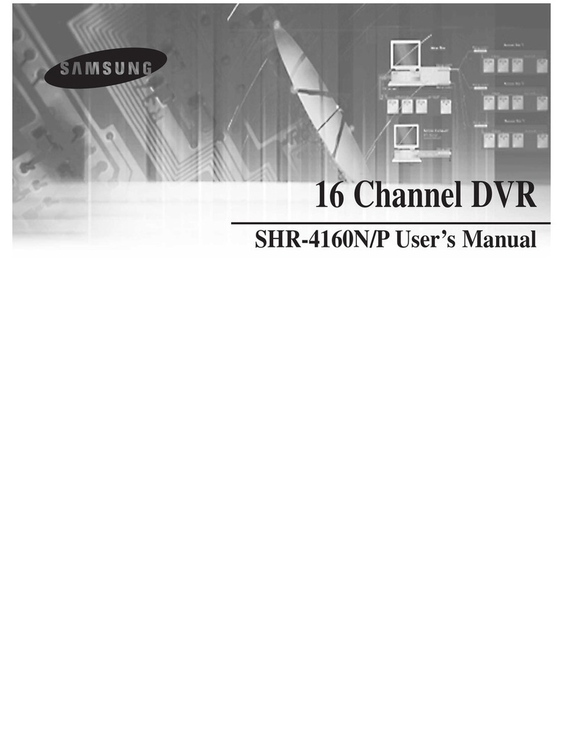 Samsung SHR-4160N/P User manual