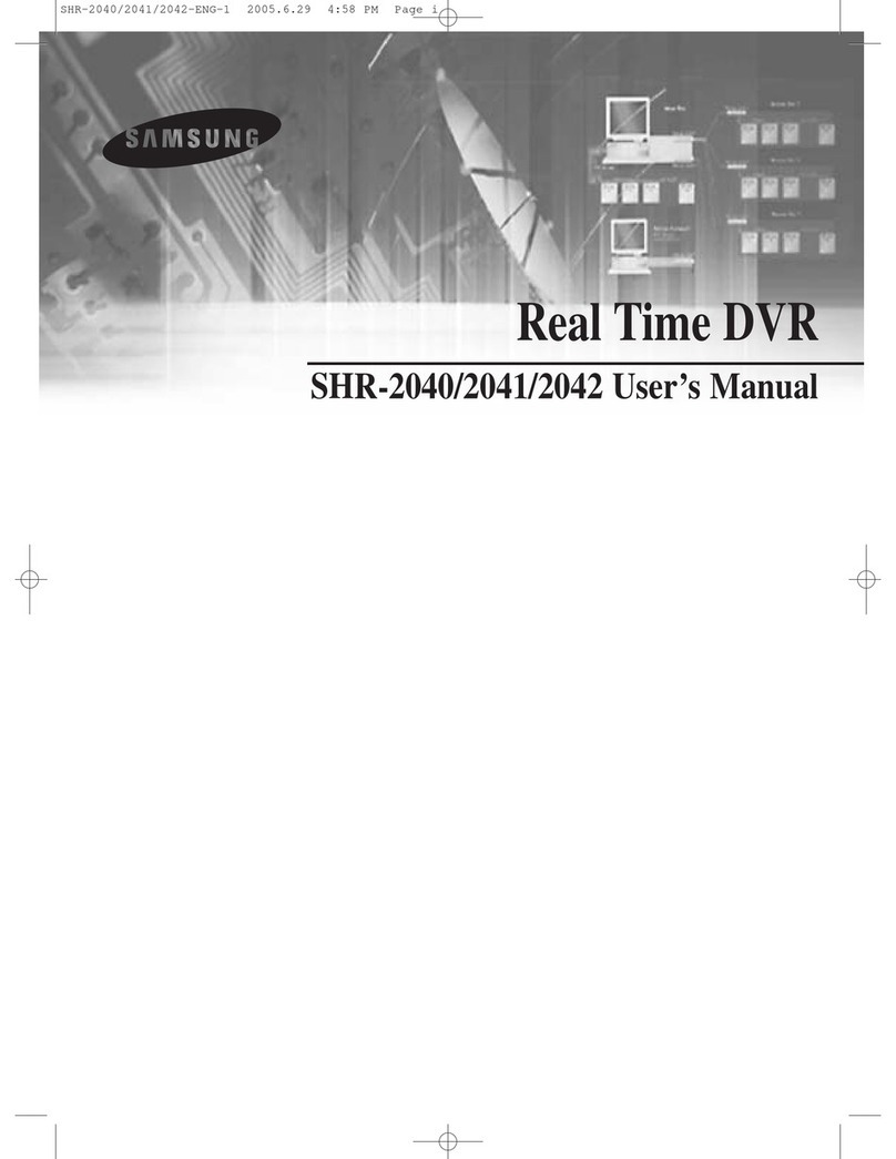 Samsung SHR-2042 User manual