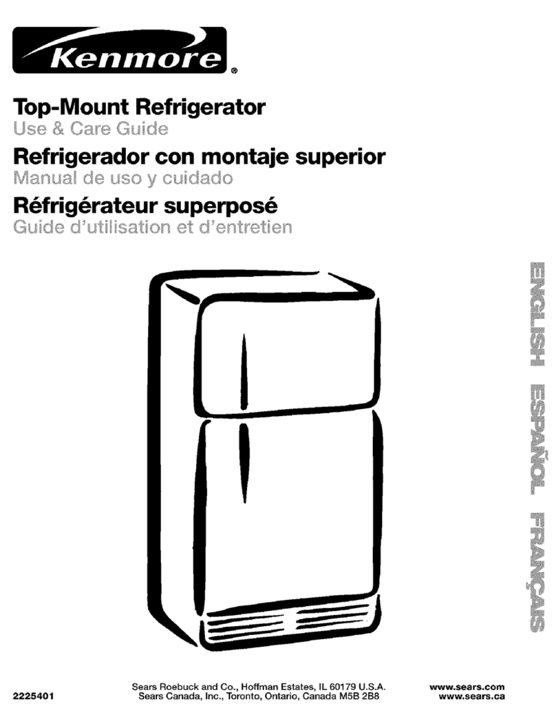 Kenmore 2225401 Use & care guide