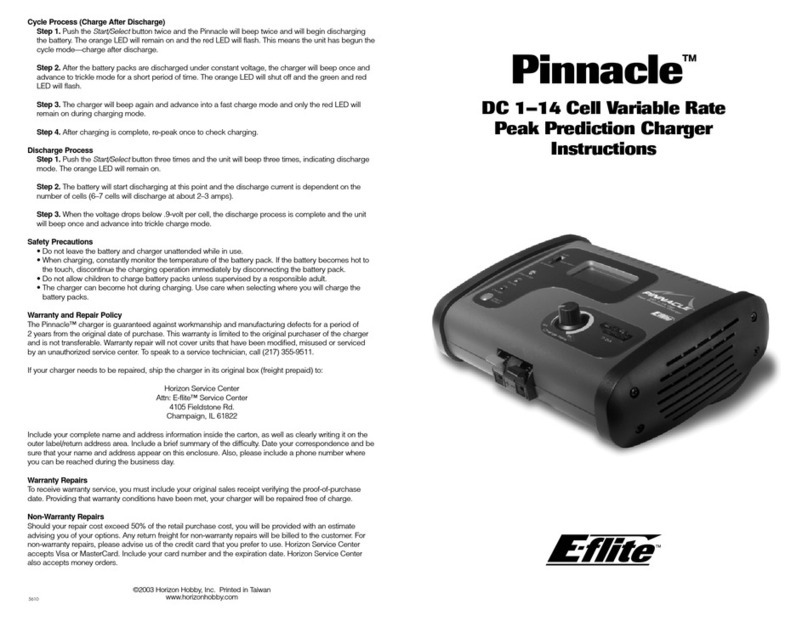 E-FLITE DC 1–14 instructions
