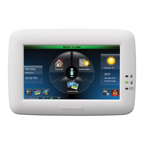 Honeywell Tuxedo Touch Series Home Automation System user guide