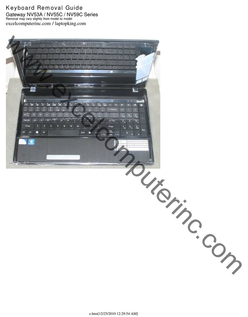 Gateway NV55C Series User manual