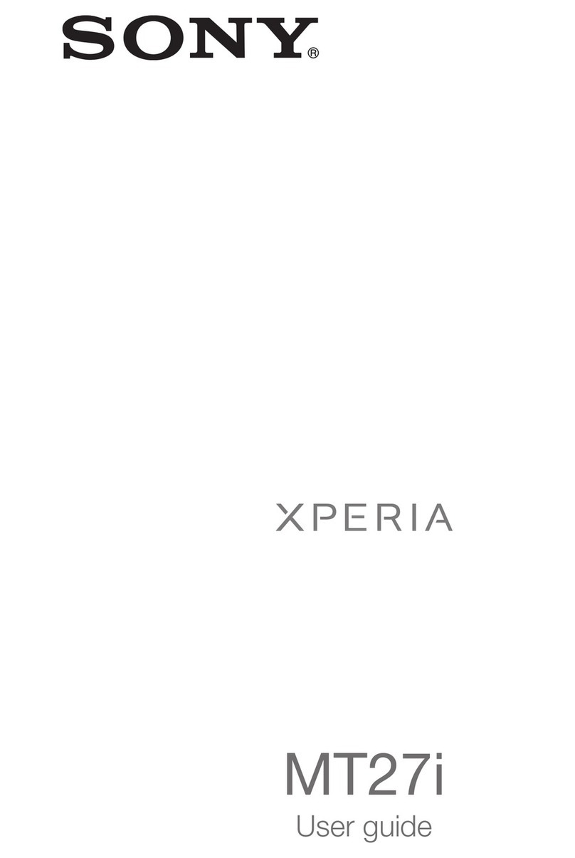 Sony Xperia Sola MT27i User manual