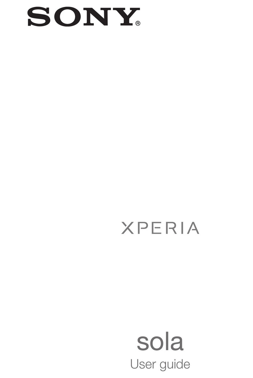 Sony Xperia Sola MT27 User manual